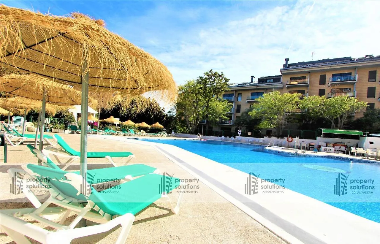 508 Piscis: Mountain-View Apartment with Pool Benalmadena Spain