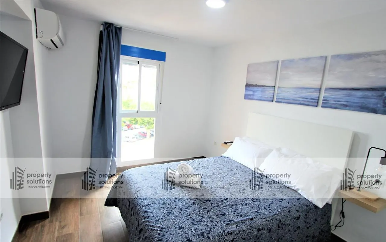 508 Piscis: Mountain-View Apartment with Pool Benalmadena Spain
